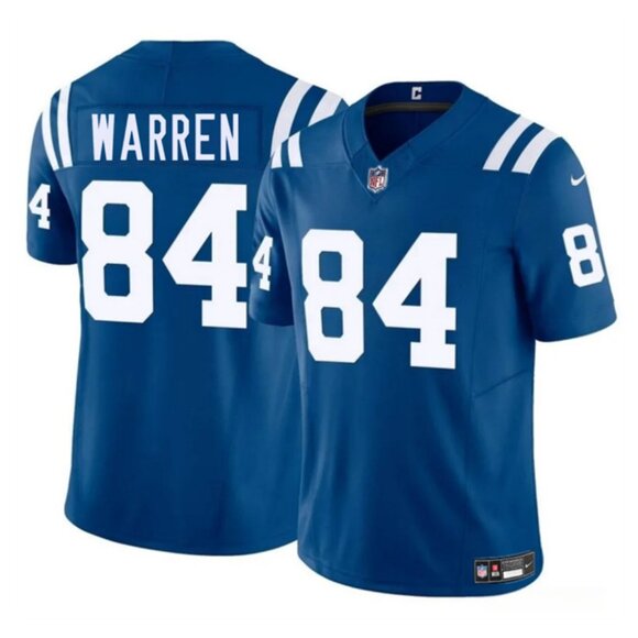 Mens Youths Kids Womens Tyler Warren Blue Jersey Stitched